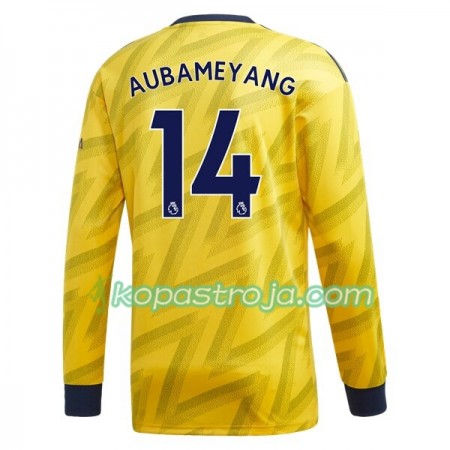 Billiga Fotbollströjor Arsenal Pierre-Emerick Aubameyang 14 Borta tröja 2019/20 Långärmad